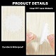 CRASPIRE 5 Sets 5 Styles PET Waterproof Hollow Lace Decorative Stickers DIY-CP0008-72-4
