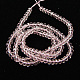 Chapelets de perles en cristal en verre GLAA-D032-3.5x2.5-M-3