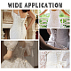 Атласное свадебное платье с завязками на спине SRIB-WH0011-039A-7