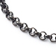 304 Stainless Steel Rolo Chain Bracelets BJEW-JB06447-02-4