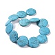 Synthetic Turquoise Beads Strands G-P469-06-3