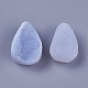 Cabochons en cristal de quartz naturel druzy G-O174-03B-2