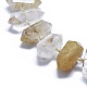 Perles de quartz dendritiques naturelles G-E530-01J-3