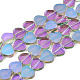Trasparenti perle di vetro placca fili EGLA-N006-080-A04-1