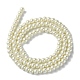 Eco-Friendly Dyed Glass Pearl Round Beads Strands HY-A002-4mm-RB011-3