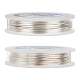 BENECREAT 18Gauge(1.0mm) Tarnish Resistant Silver Coil Wire Jewellery Making Copper Wire CWIR-BC0001-1.0mm-S-3