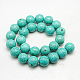 Chapelets de perles en turquoise synthétique TURQ-D059-M1-3