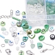 Kit de fabricación de conjunto de joyas de diy con cuentas de viruta de piedra natural DIY-YW0004-70A-4