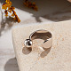925 anillo ajustable de plata de ley con baño de rodio Shegrace JR842A-4