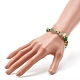 Natural Green Aventurine Chip Beads Stretch Bracelets BJEW-JB06599-04-3