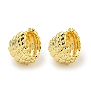 Brass Hoop Earrings EJEW-L211-011E-G