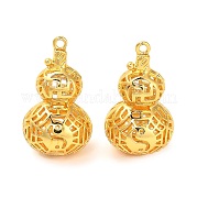 Полые медные подвески KK-L229-004G