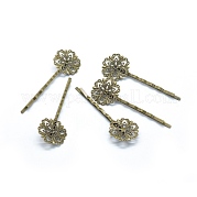 Железные фурнитуры шпильки Bobby Pin IFIN-L032-05AB-NF