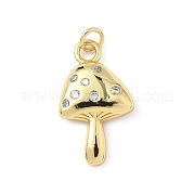 Латунные микро проложить кубического циркония подвески KK-L239-019G