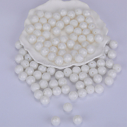 Круглые силиконовые фокусные бусины SI-JX0046A-41