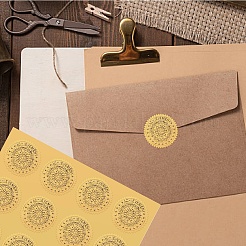 34 Blatt selbstklebende Aufkleber mit Goldfolienprägung&nbsp;DIY-WH0509-084