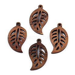 Anhänger aus natürlichem Nussbaumholz&nbsp;WOOD-T023-16