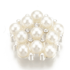 Lega strass cabochon&nbsp;PALLOY-S115-004