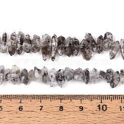 Stränge natürlicher Herkimer-Diamantperlen&nbsp;G-T144-A08-01