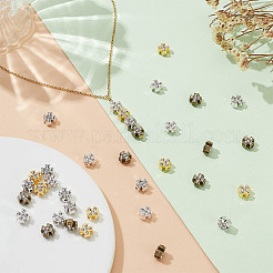 40 pz 4 perline di cristallo in lega di strass colorati&nbsp;ALRI-AR0001-08