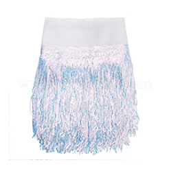 1 Stück glitzerndes Polyester-Spitzenband mit Paillettenquaste&nbsp;OCOR-PH0005-83