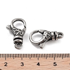 Karabinerverschlüsse im tibetischen Stil aus Edelstahl 316&nbsp;LS-STAS-K276-12A-AS
