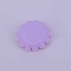 Cabochon in resina opaca satinata&nbsp;RESI-WH0009-22