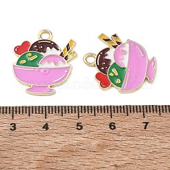 Pendentifs d'émail en alliage&nbsp;AL-CBA4666-02H
