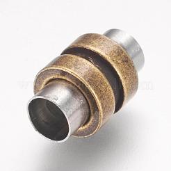Fermoirs magnétiques en acier inoxydable 304 avec emembouts collées&nbsp;STAS-F124-02AB
