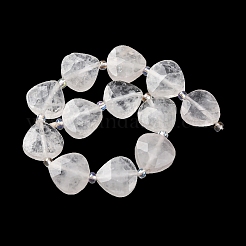 Natürlichem Quarz-Kristall-Perlen Stränge&nbsp;G-P570-E21-02