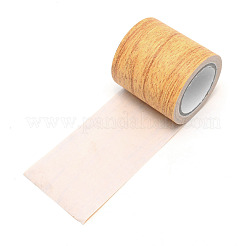 Ruban adhésif imitation grain de bois pour tissus non tissés&nbsp;DIY-WH0001-70B