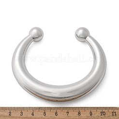 Manschettenarmreifen aus 304 Edelstahl&nbsp;BJEW-S161-05P