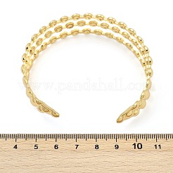 Bracelets manchettes en acier inoxydable 304 pour femmes&nbsp;BJEW-Z097-07G