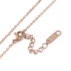 Colliers de câbles en acier inoxydable 304 avec placage ionique (IP)&nbsp;NJEW-G081-11RG
