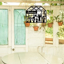 Decorazioni murali in ferro&nbsp;HJEW-WH0067-135