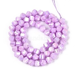 Brins de perles de verre électrolytiques anti-ternissement&nbsp;GLAA-T025-6mm-14E