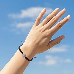 Bracelets réglables en acier inoxydable avec empreintes de pattes pour cendres d'animaux de compagnie&nbsp;BJEW-AN0001-82