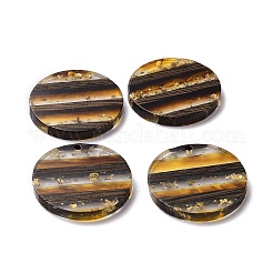 Pendentifs en bois de résine et de noyer&nbsp;RESI-TAC0017-68