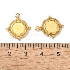 Anhängerfassung aus Edelstahl 304 mit Cabochon-Fassung&nbsp;STAS-I367-04G