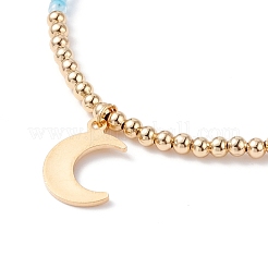 Set di collane con ciondolo stella e luna per ragazze adolescenti&nbsp;NJEW-JN03738-04