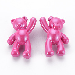 Pendentifs acryliques opaques&nbsp;X-PACR-ZX016-08