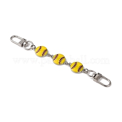 3 chaîne d'extension de sac de sport en alliage émaillé&nbsp;AJEW-BA00152