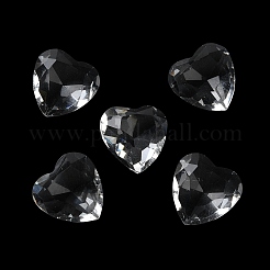 Cabochons en verre transparent strass&nbsp;RGLA-B003-03B-20