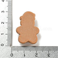Weihnachts-Deko-Cabochons aus undurchsichtigem Harz&nbsp;LS-RESI-U006-02A