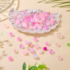 80 g de perles de verre transparentes&nbsp;DGLA-TA0001-47E