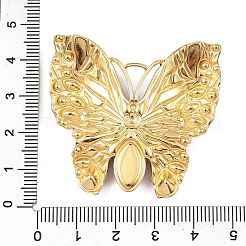 Acciaio inossidabile 304 smaltato con pendenti in strass&nbsp;STAS-Z186-06G-02