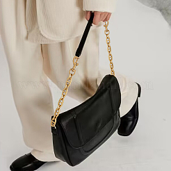 Rallonges de sangle de sac à main en chaîne à maillons en alliage marin&nbsp;DIY-WH0304-706AG