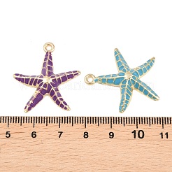 Emaille Anhänger Legierung&nbsp;FIND-H065-03G