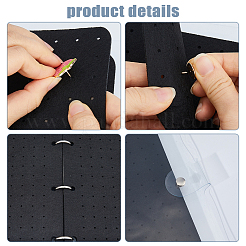 6 Seiten Filzbroschen-Sammelmappe&nbsp;AJEW-WH0709-134A