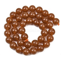 Tinti bianco naturale perle di giada fili&nbsp;GG-CBAD029-A04-10mm